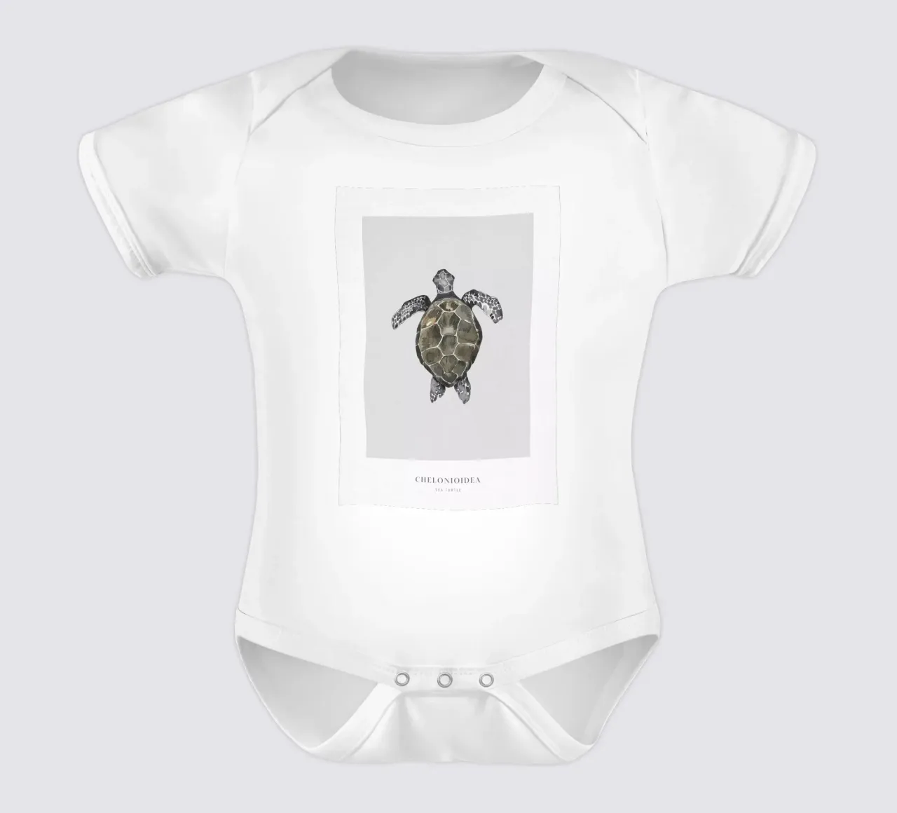 Boho Ocean 2 Sea Turtle body neonato maniche corte da Boho Print Collection