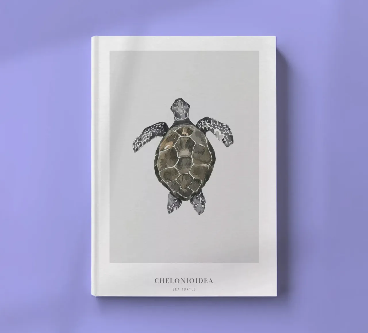 Boho Ocean 2 Sea Turtle notebook by Boho Print Collection