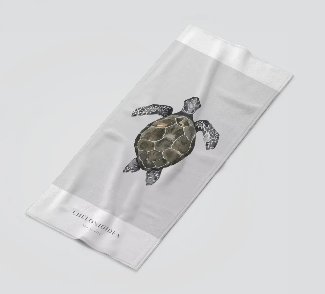 Boho Ocean 2 Sea Turtle telo mare da Boho Print Collection