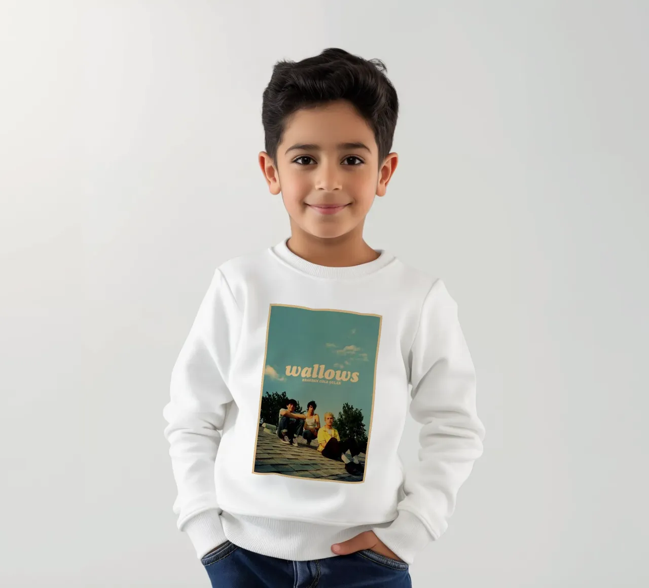 Retro Vibes Forevermore sudadera para niño de ktlocb