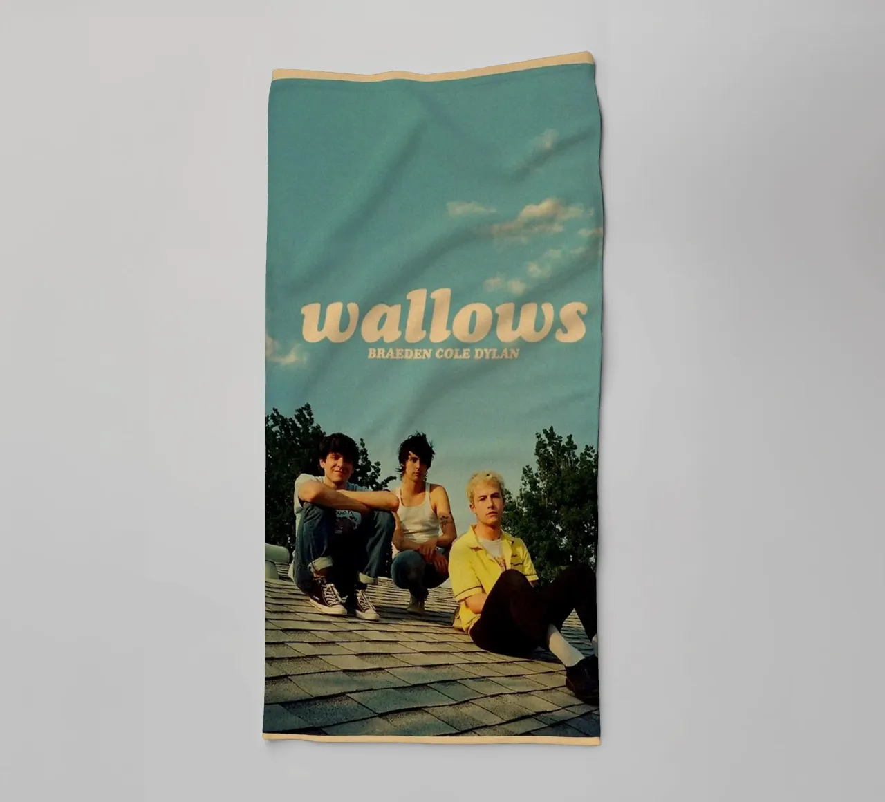 Retro Vibes Forevermore towel by ktlocb