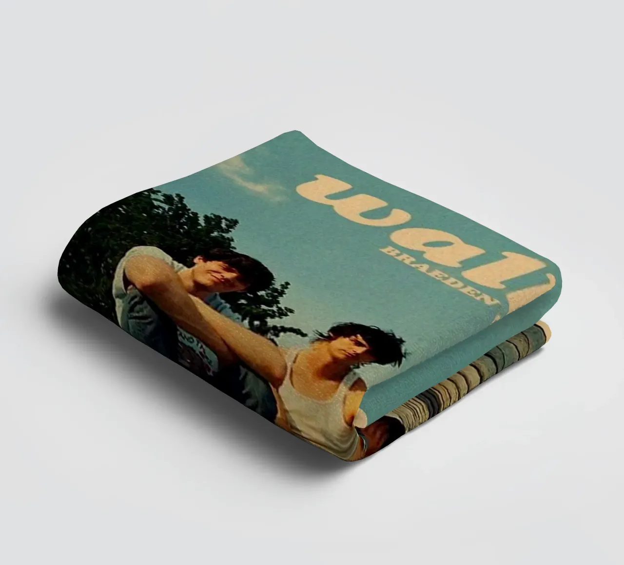 Retro Vibes Forevermore towel by ktlocb