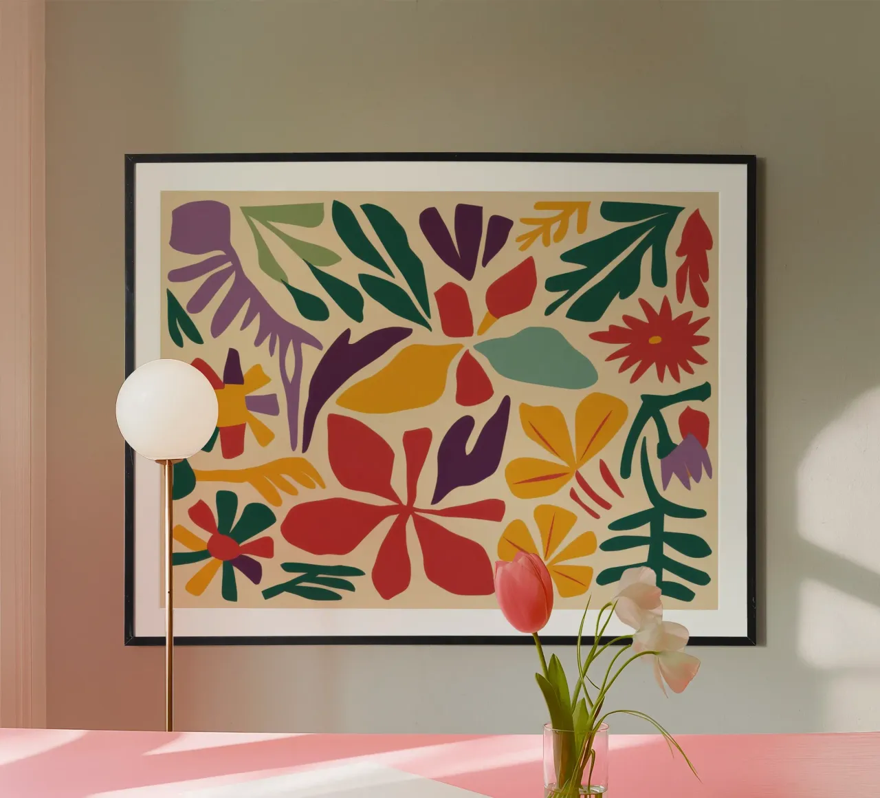 Il giardino popolare di Matisse poster da Echo Saber
