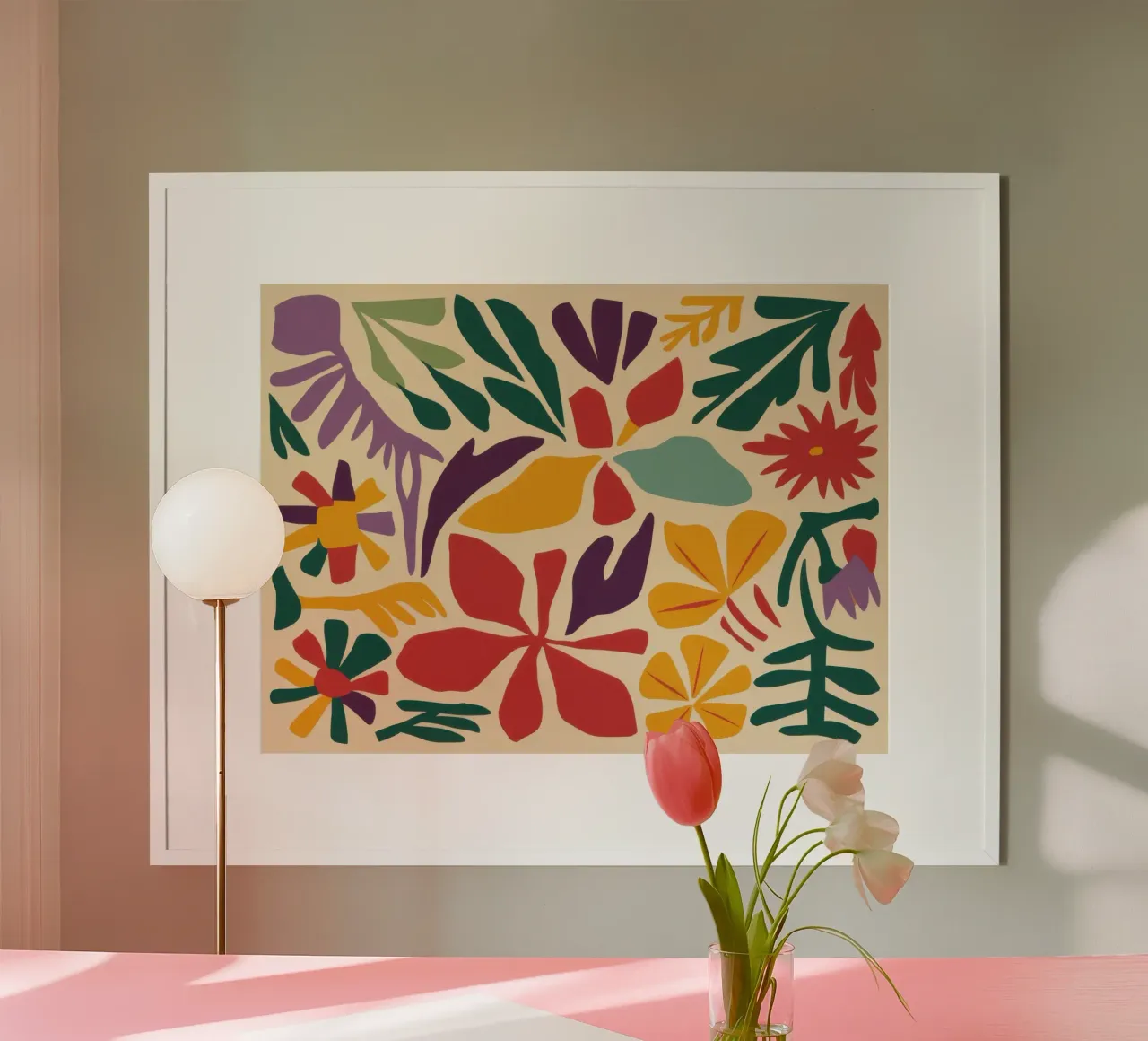Il giardino popolare di Matisse poster da Echo Saber
