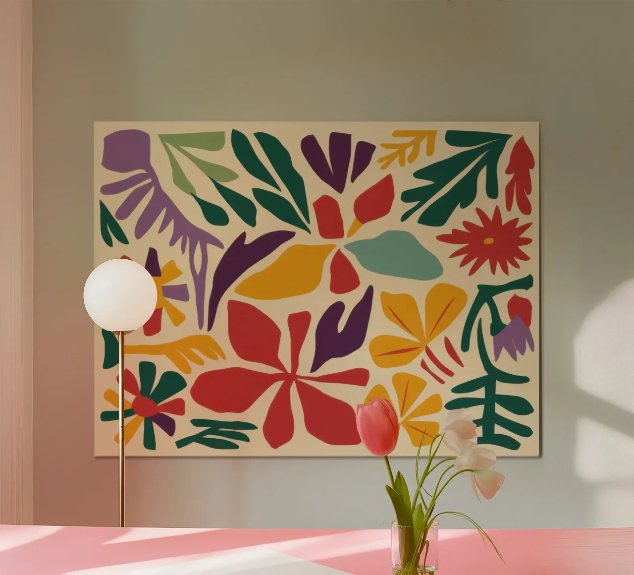 Il giardino popolare di Matisse poster da Echo Saber