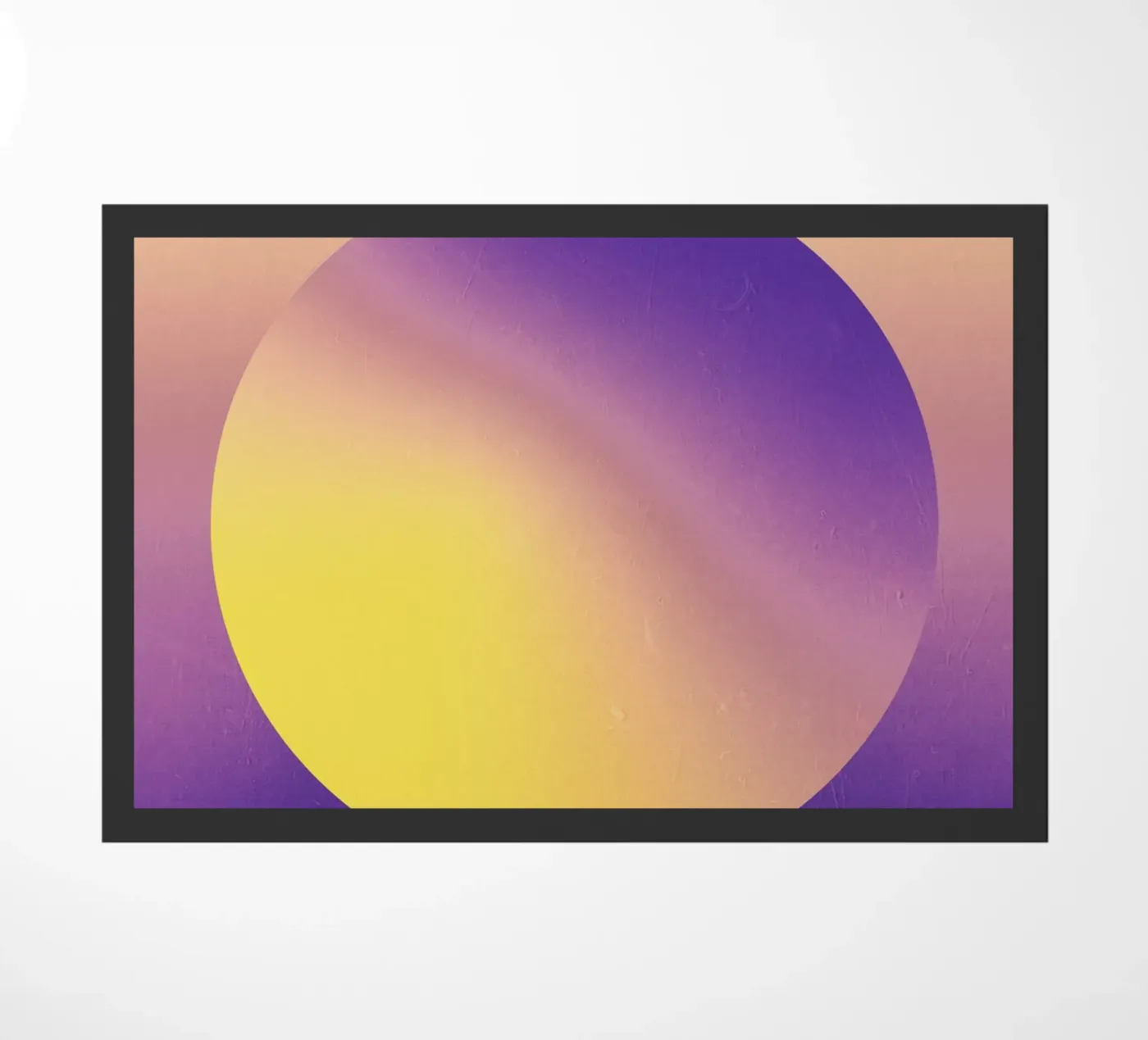 Teinte éclipse solaire paillasson de Metron