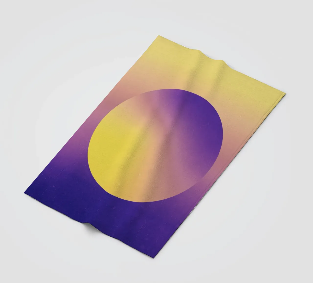 Solar Eclipse Hue fleece blanket by Metron