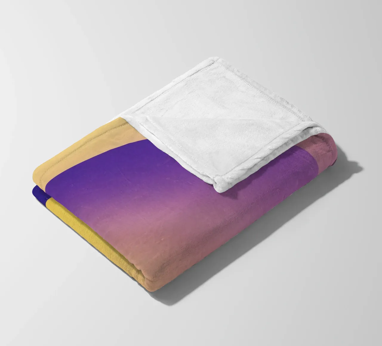 Solar Eclipse Hue fleece blanket by Metron