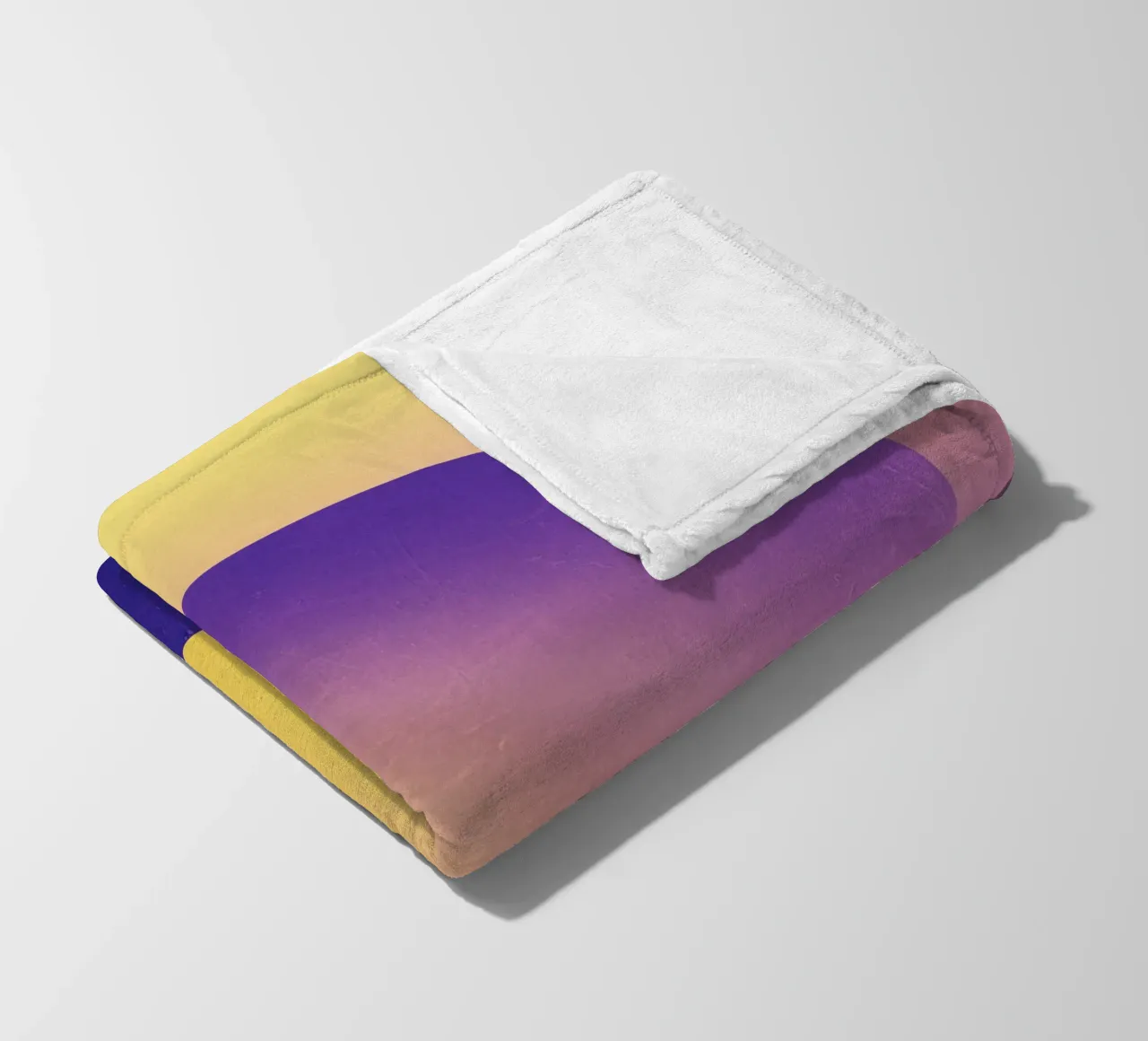 Solar Eclipse Hue fleece blanket by Metron
