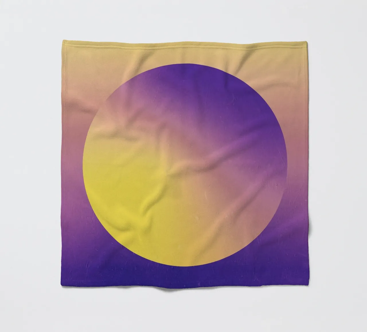 Solar Eclipse Hue fleece blanket by Metron