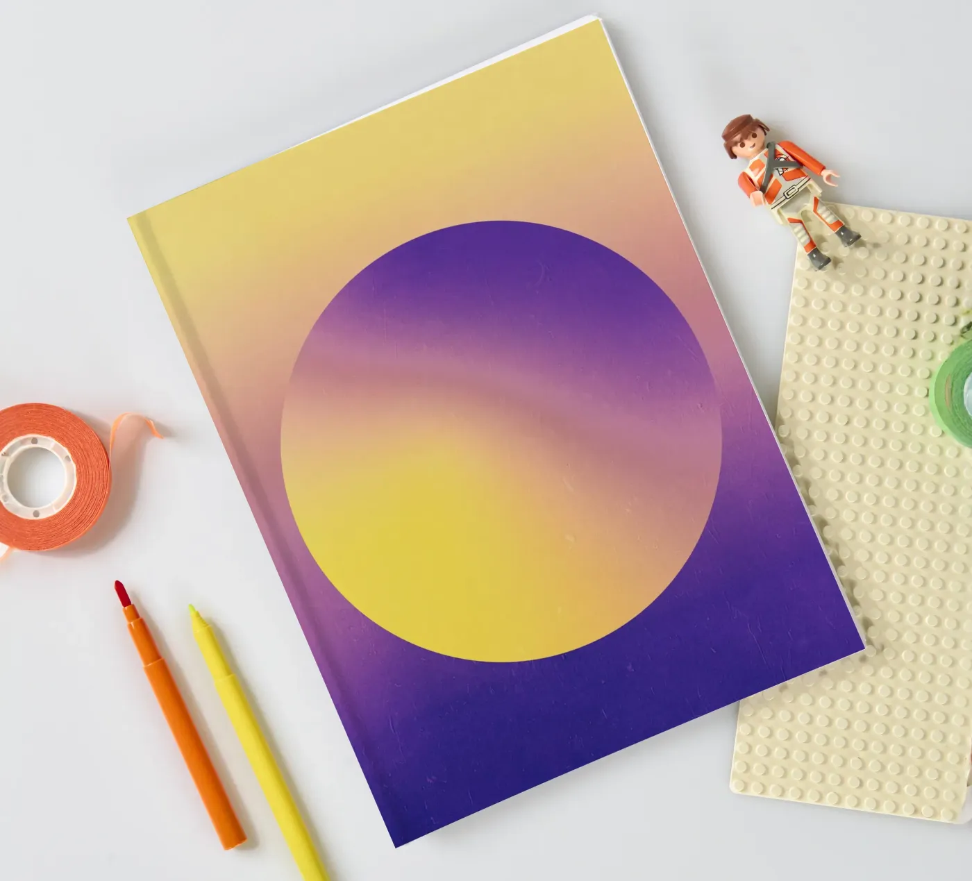 Solar Eclipse Hue notebook by Metron
