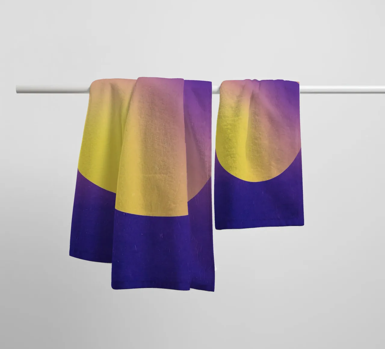 Solar Eclipse Hue towel by Metron