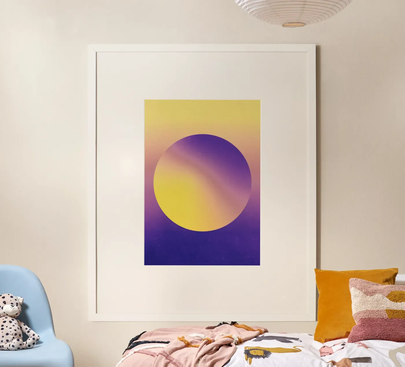 Solar Eclipse Hue poster by Metron