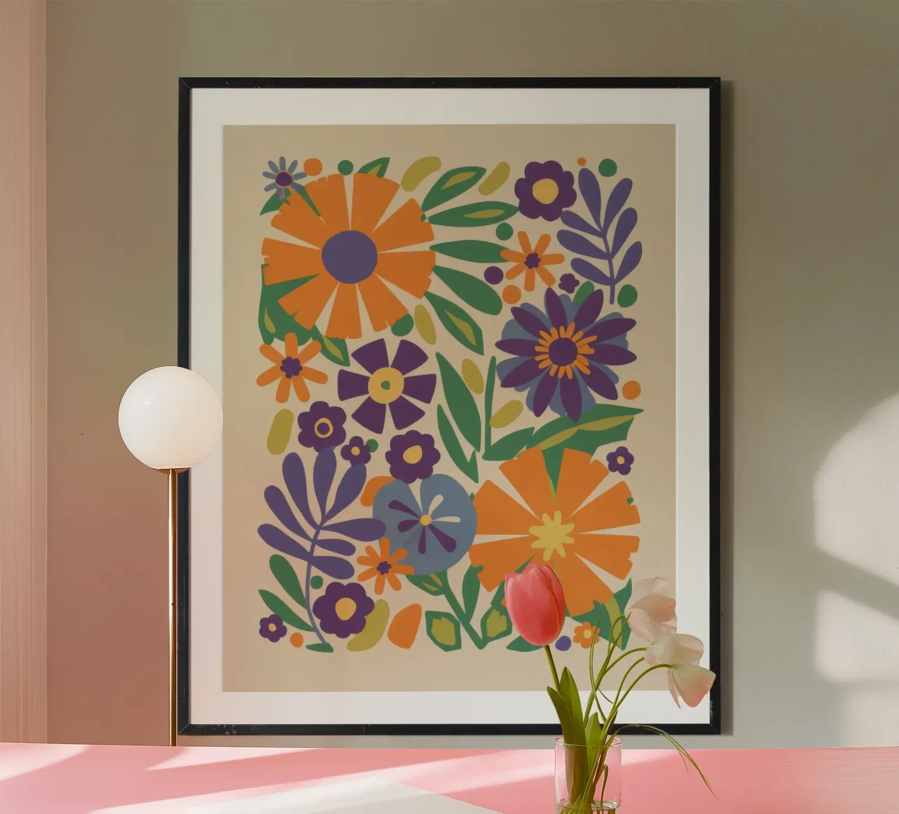 Bouquet selvaggio dell'impressionista poster da Echo Saber