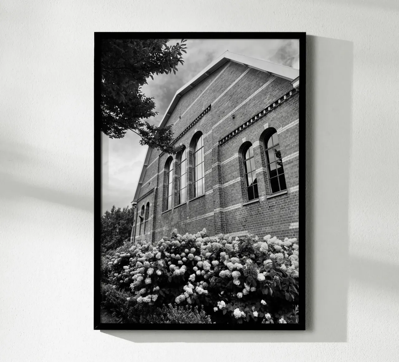 Casa fiorita ad Amsterdam poster da Atelier Fabe
