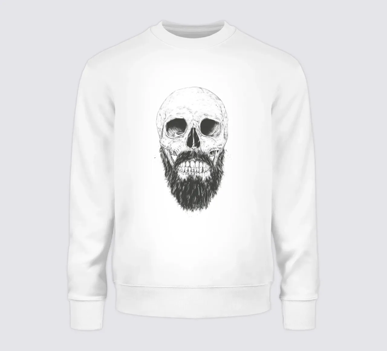The beard is not dead sudadera de Balazs Solti