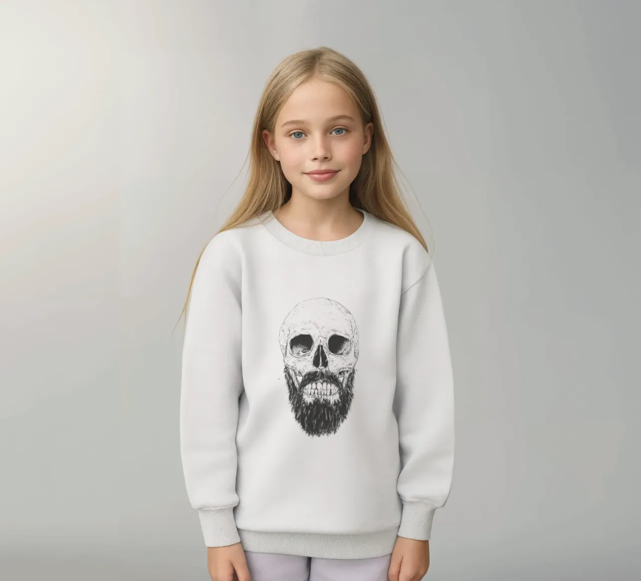 The beard is not dead felpa bambino da Balazs Solti