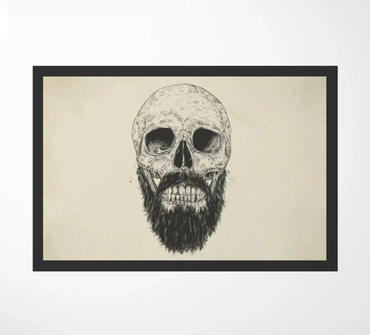 The beard is not dead doormat by Balazs Solti