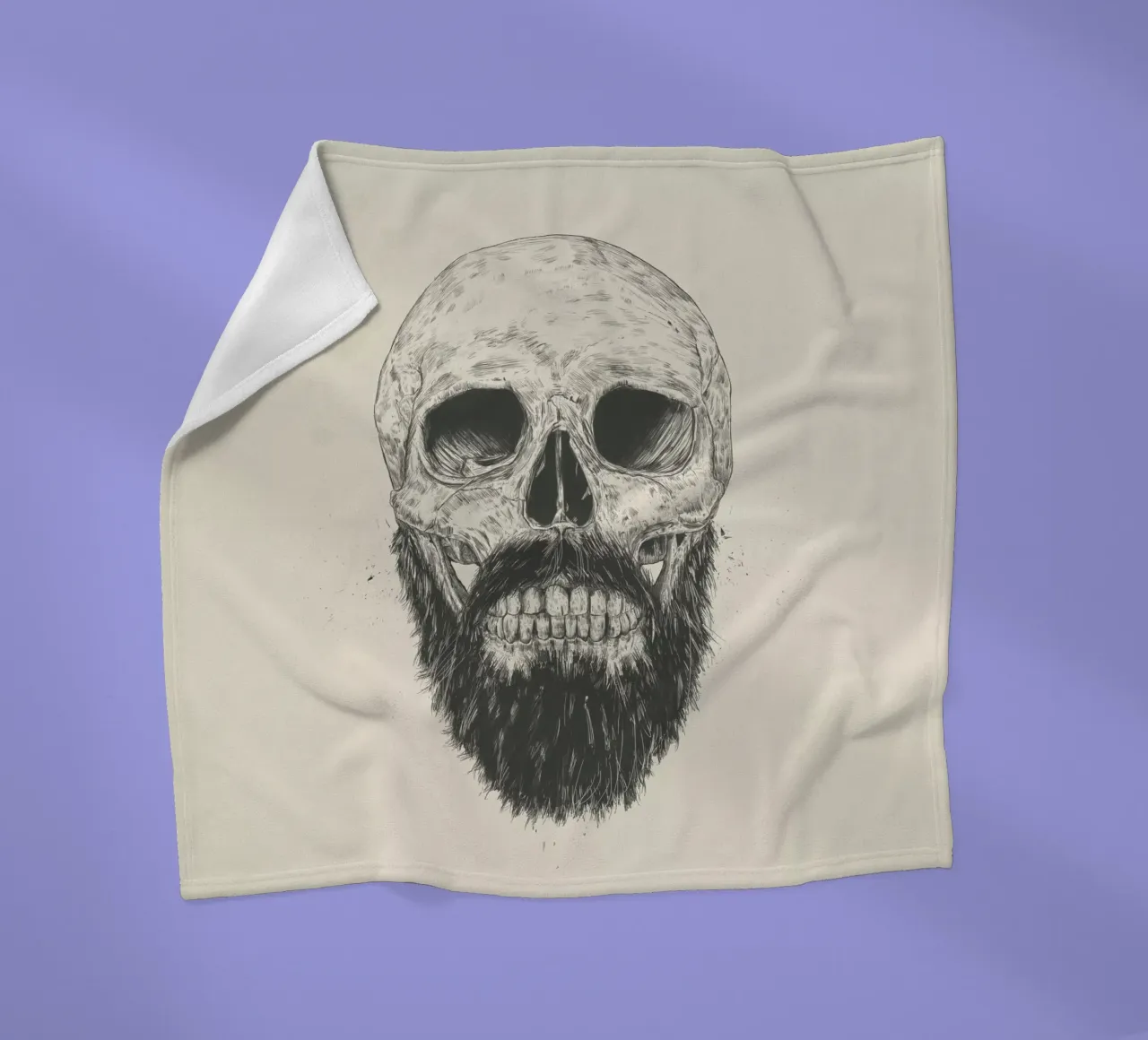 The beard is not dead coperta in pile da Balazs Solti