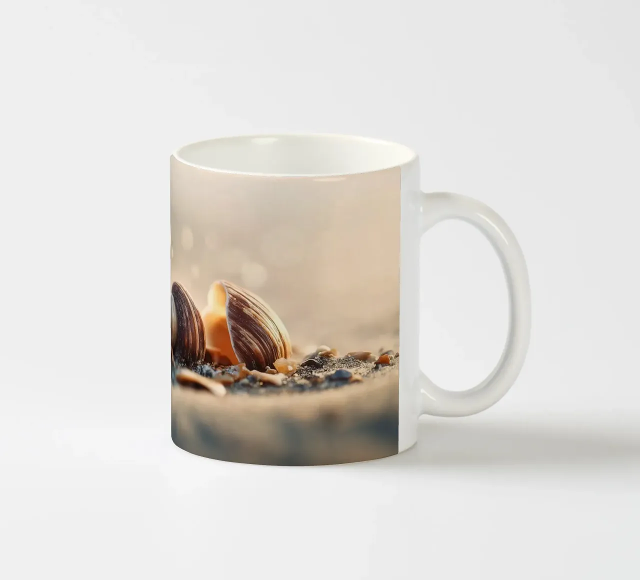 Bokeh Beach No 01 tazza in ceramica da treechild