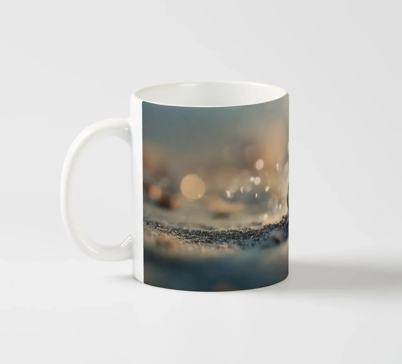 Bokeh Beach No 01 tazza in ceramica da treechild