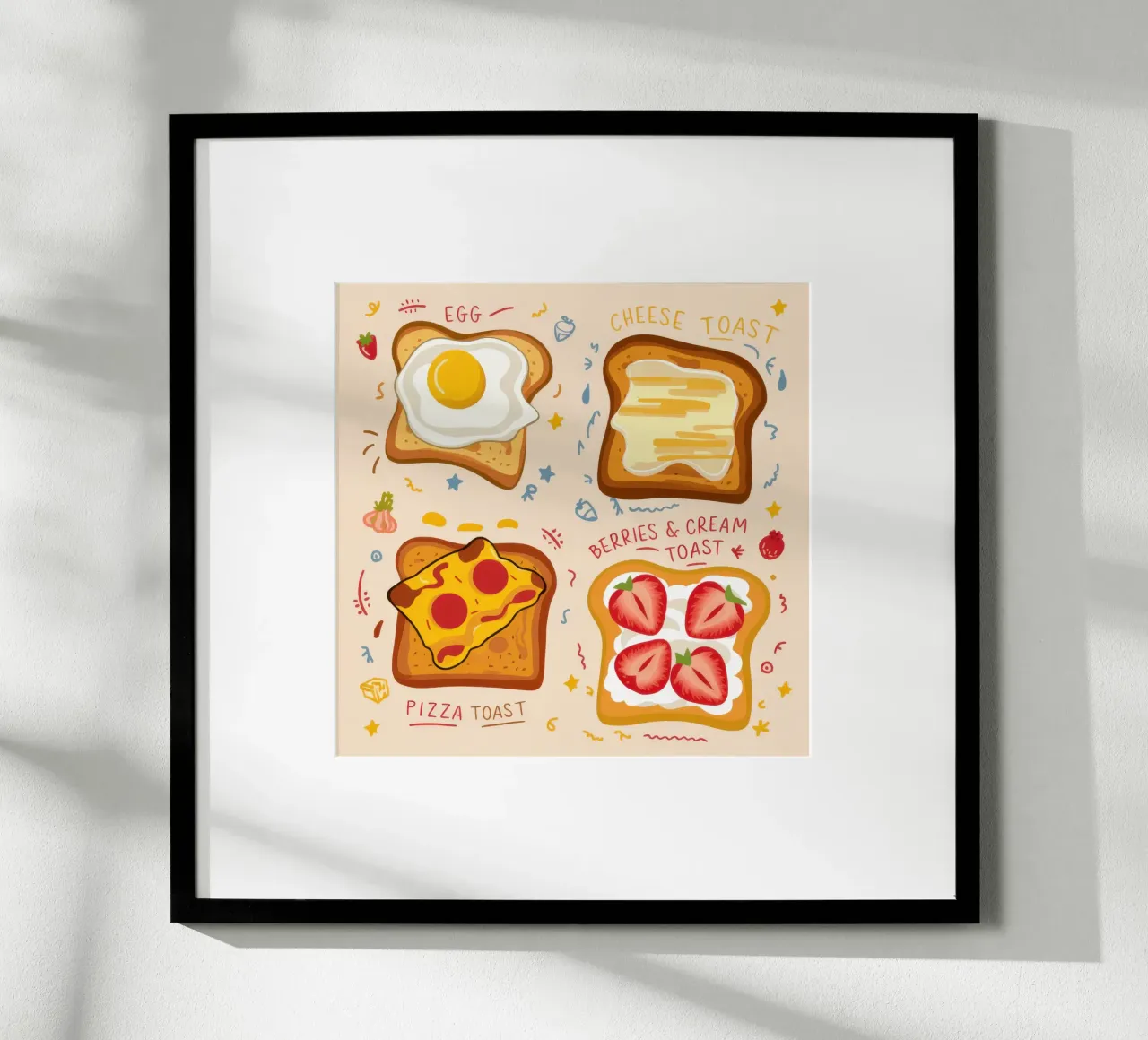 Menu Ultimate Toast poster da Echo Saber