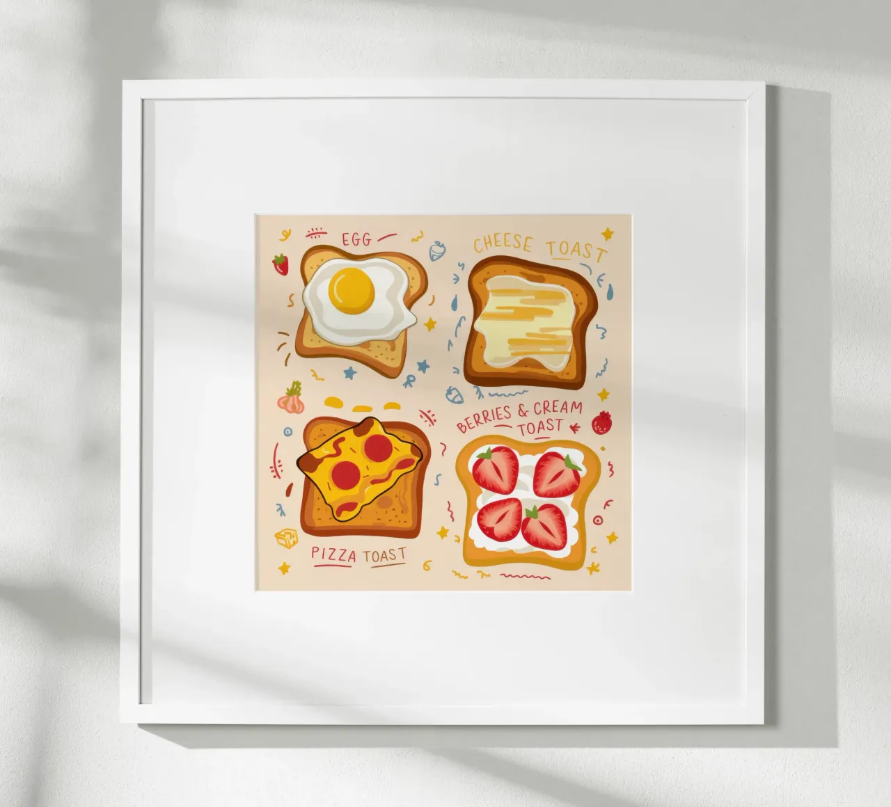 Menu Ultimate Toast poster da Echo Saber
