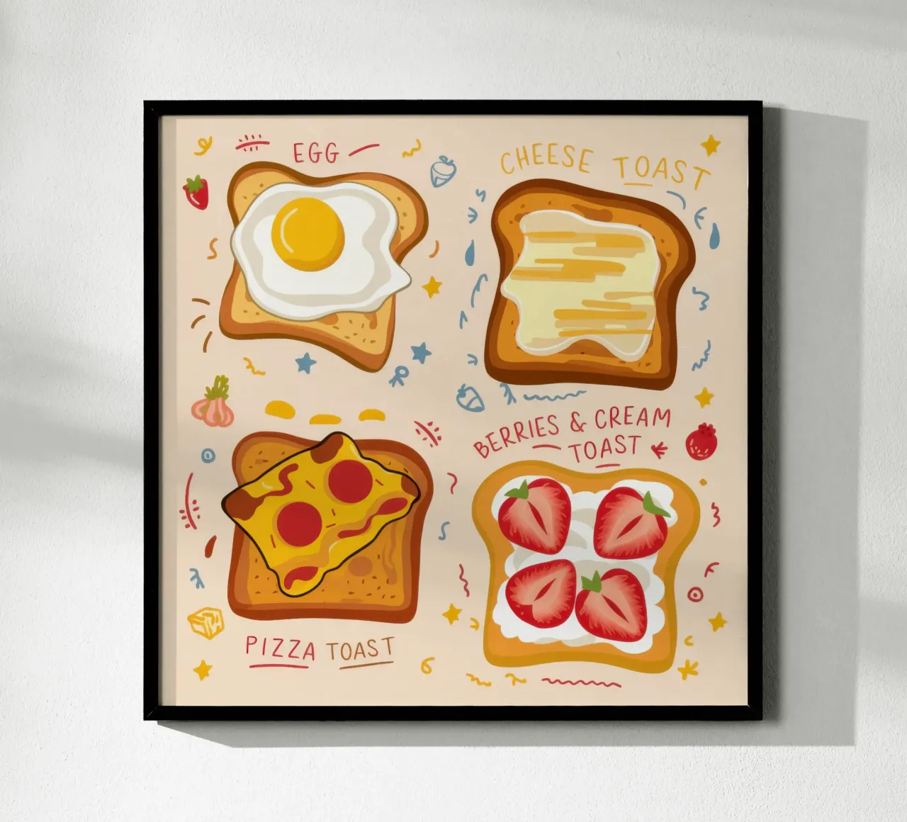 Menu Ultimate Toast poster da Echo Saber