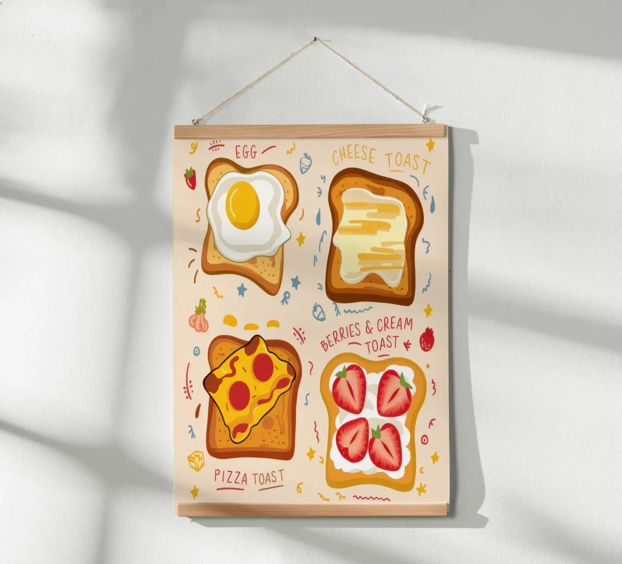Menu Ultimate Toast poster da Echo Saber