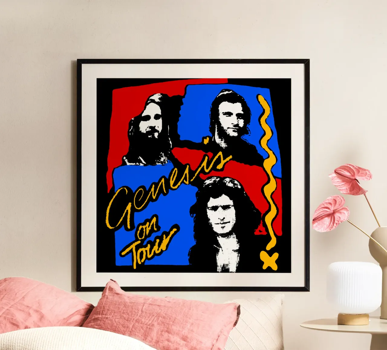 Rock Genesis in tour poster da grass.studio_