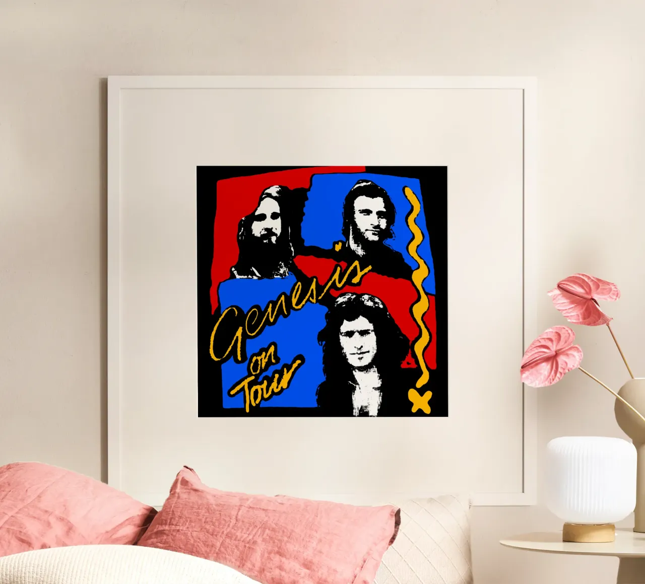 Rock Genesis in tour poster da grass.studio_