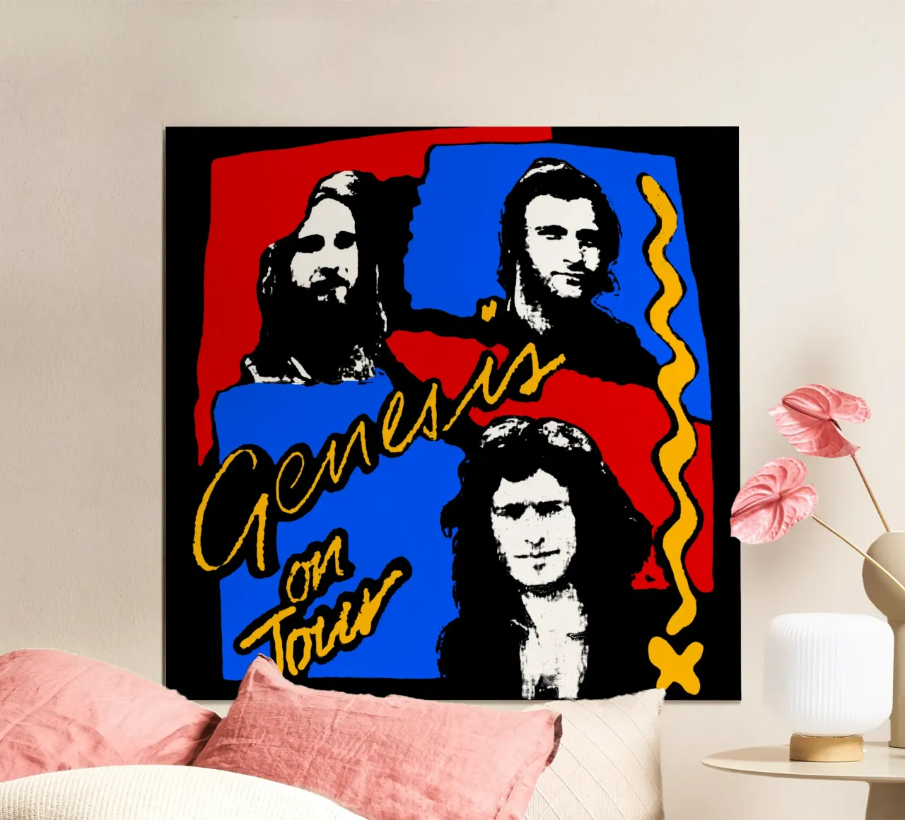 Rock Genesis in tour poster da grass.studio_