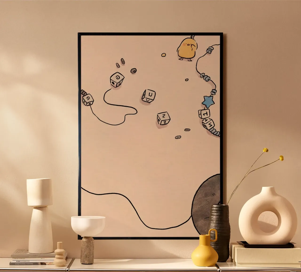 line of type poster da panada