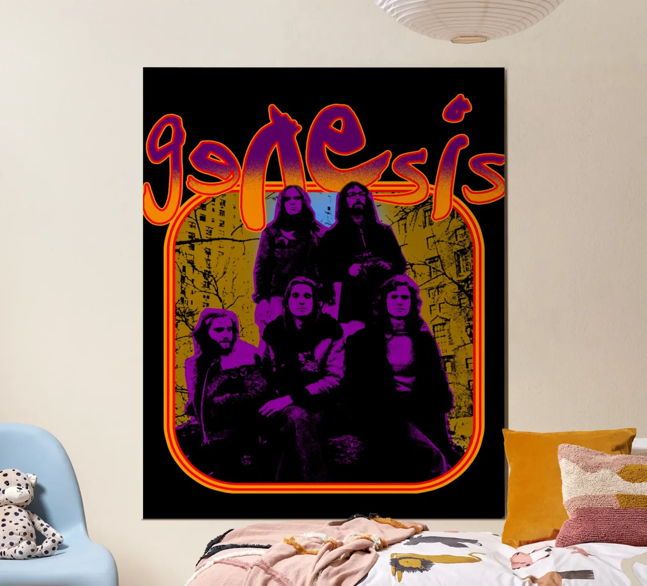 Retro Genesis poster de grass.studio_