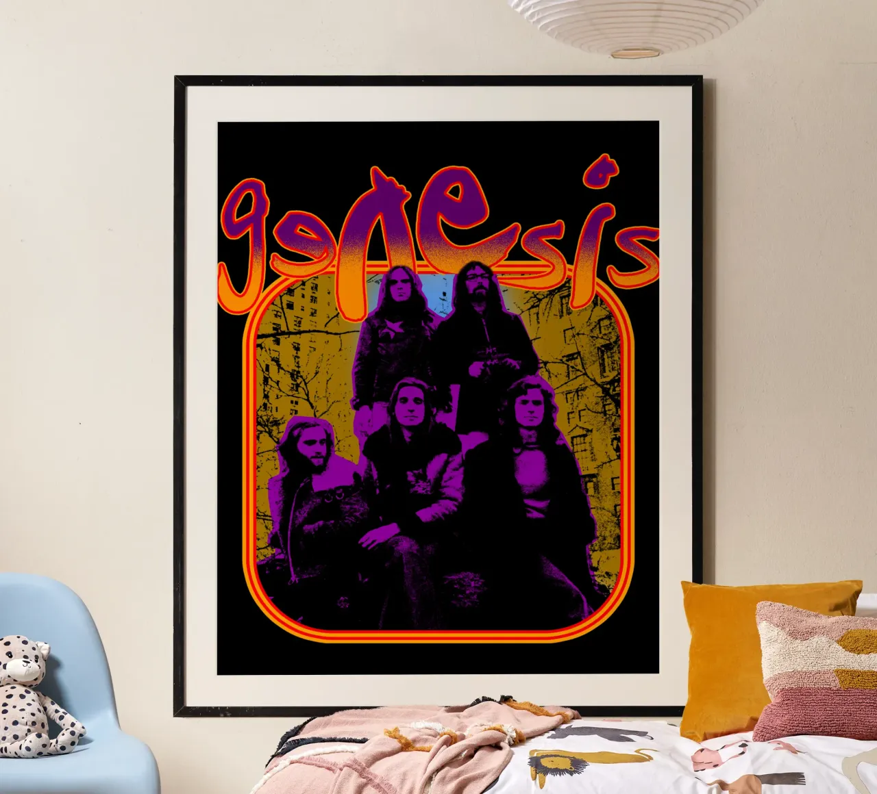 Retro Genesis poster de grass.studio_