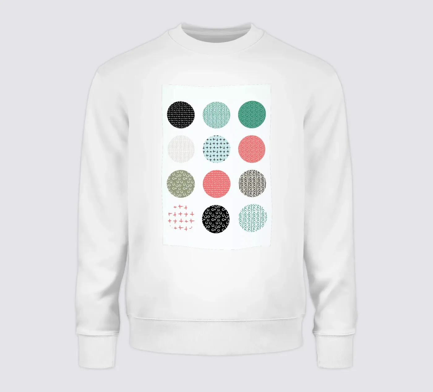 Patterned dots felpa da Maria Kritzas