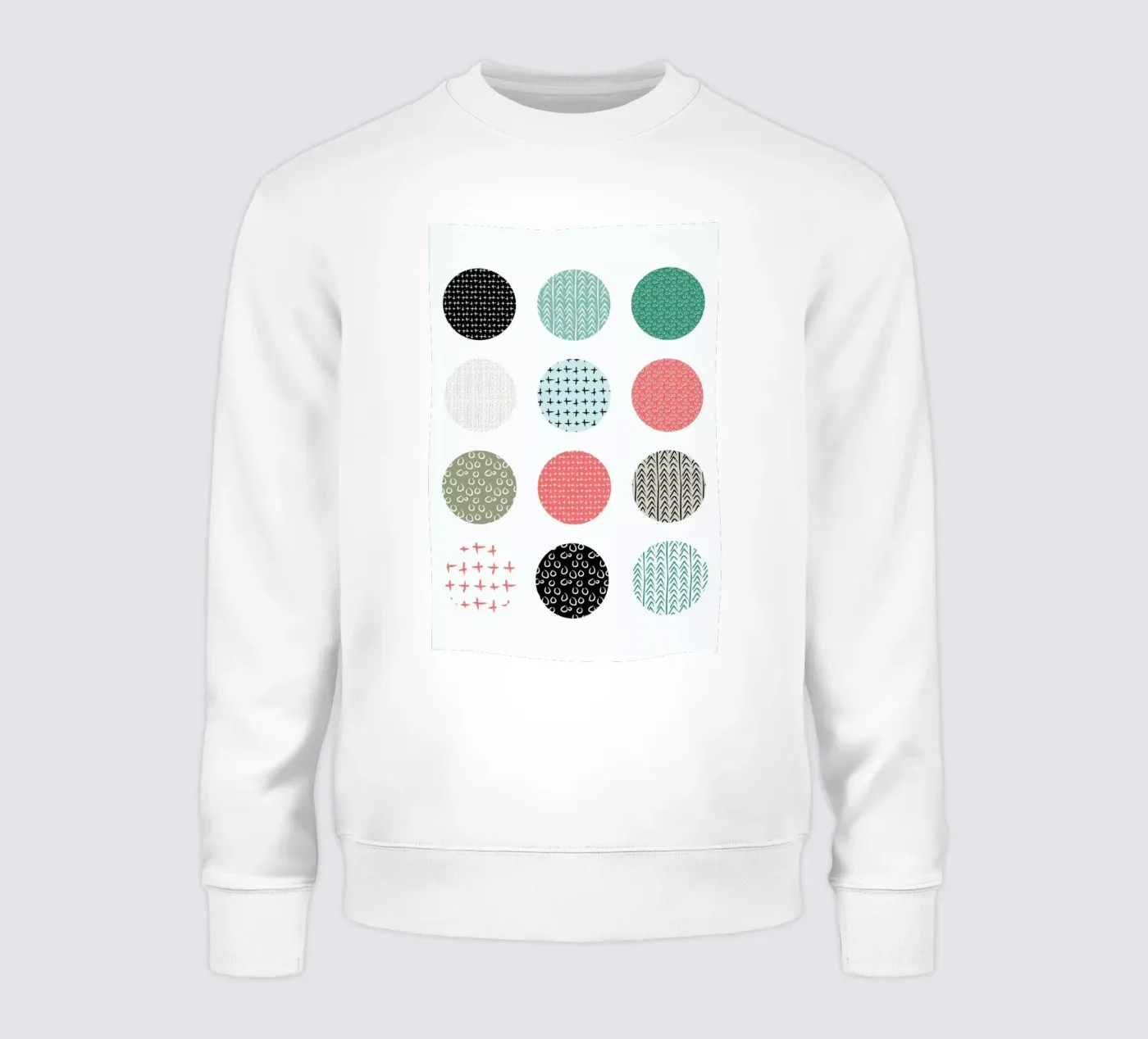 Patterned dots felpa da Maria Kritzas
