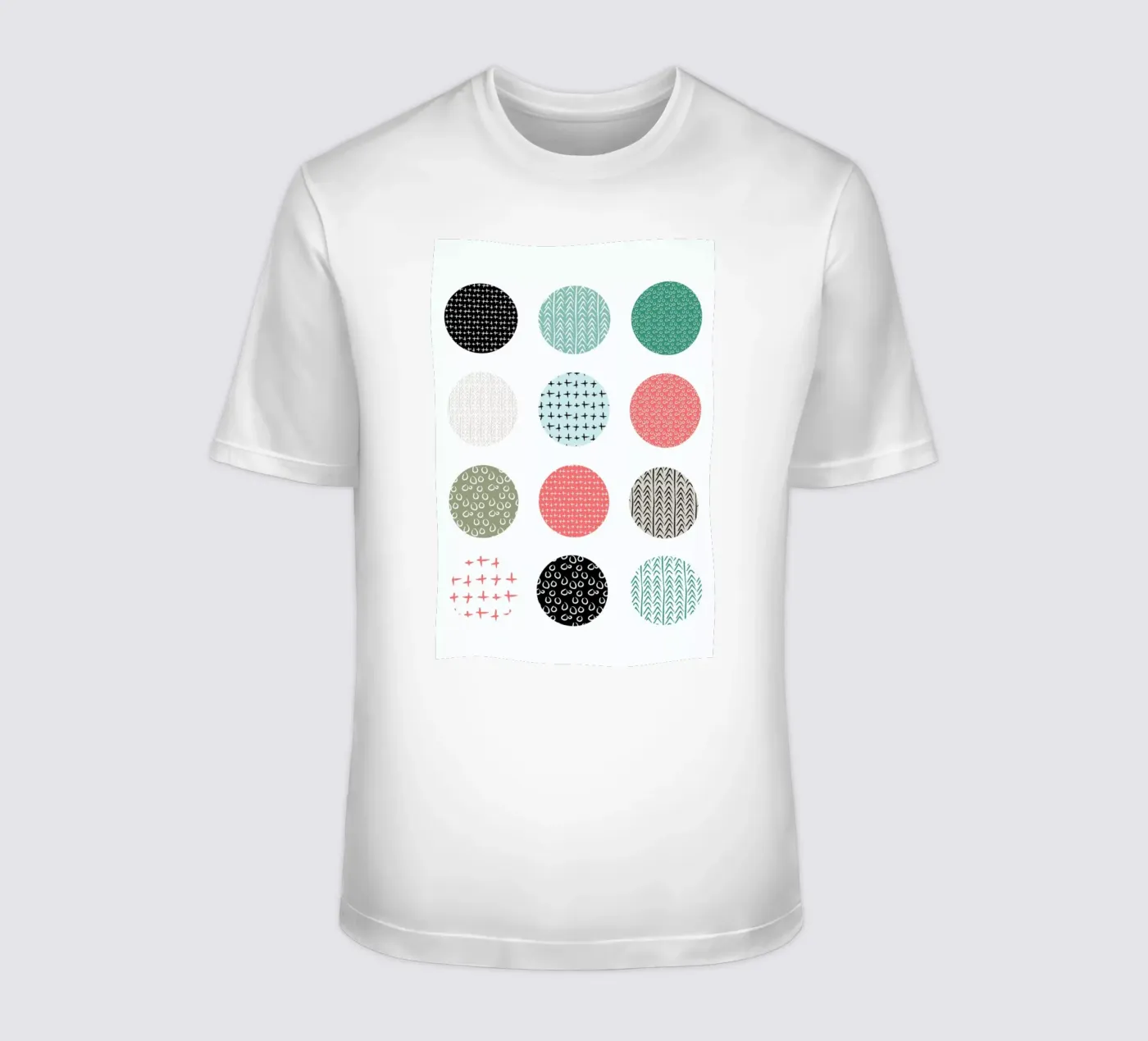 Patterned dots t-shirt by Maria Kritzas