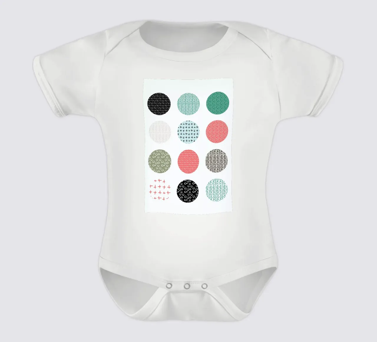 Patterned dots body bébé de Maria Kritzas