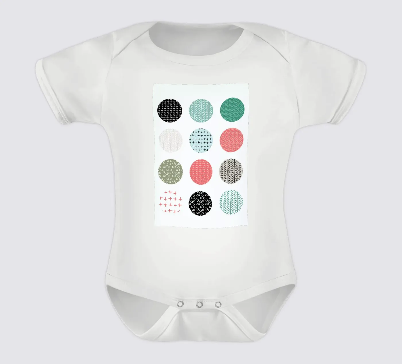 Patterned dots body bébé de Maria Kritzas