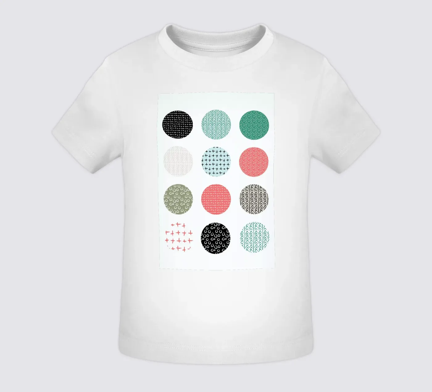 Patterned dots maglietta neonato da Maria Kritzas