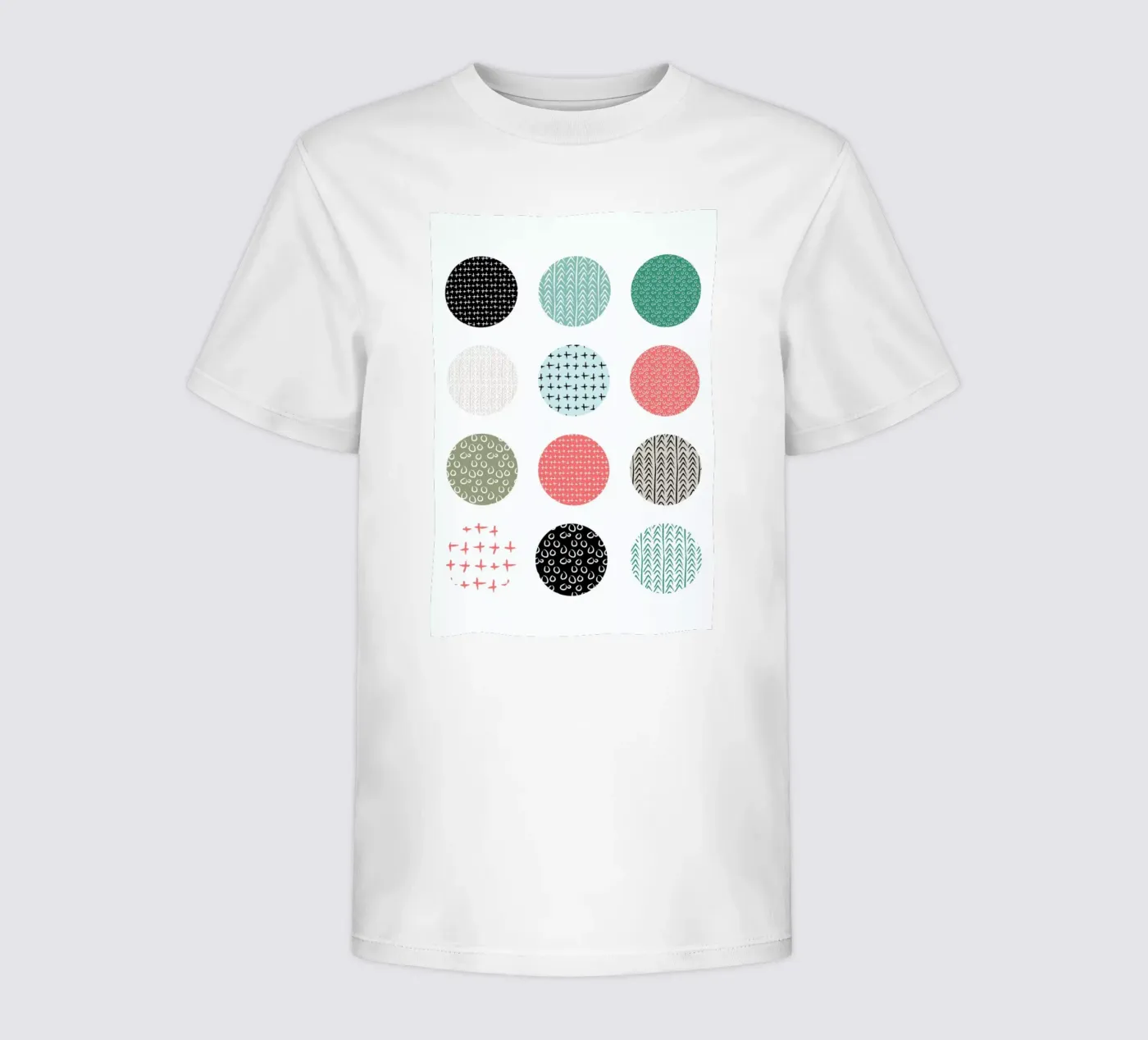 Patterned dots t-shirt bambini da Maria Kritzas