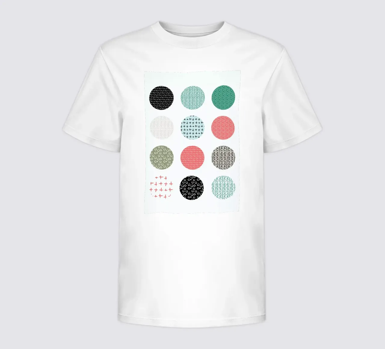 Patterned dots t-shirt bambini da Maria Kritzas