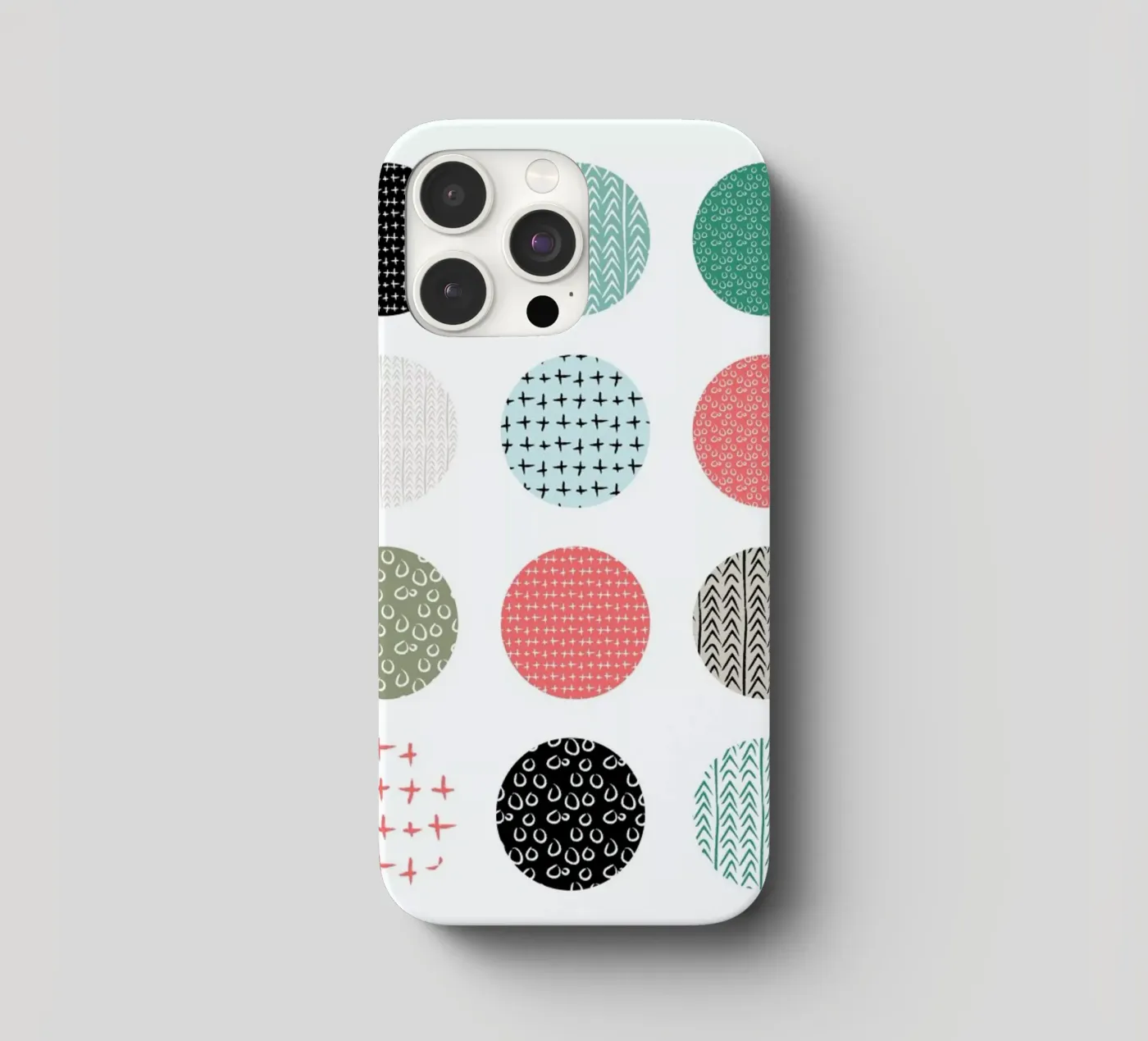 Patterned dots cover iphone da Maria Kritzas