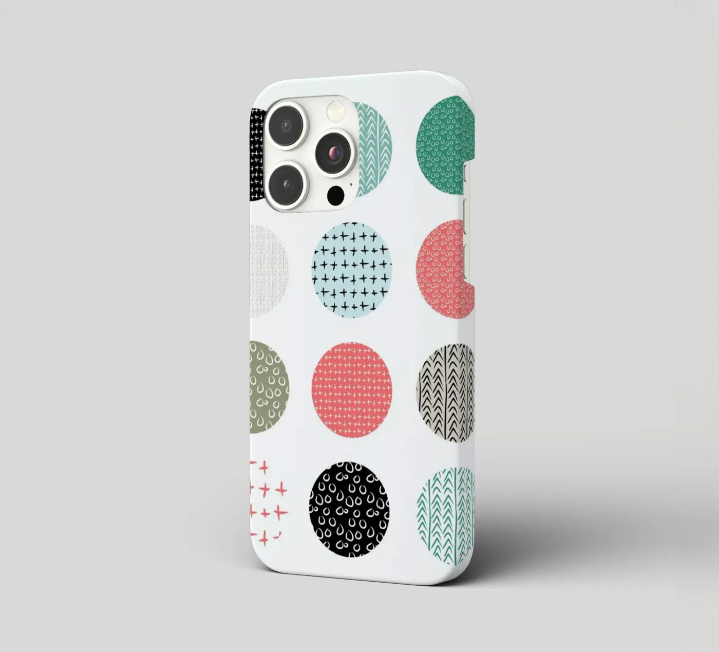 Patterned dots cover iphone da Maria Kritzas