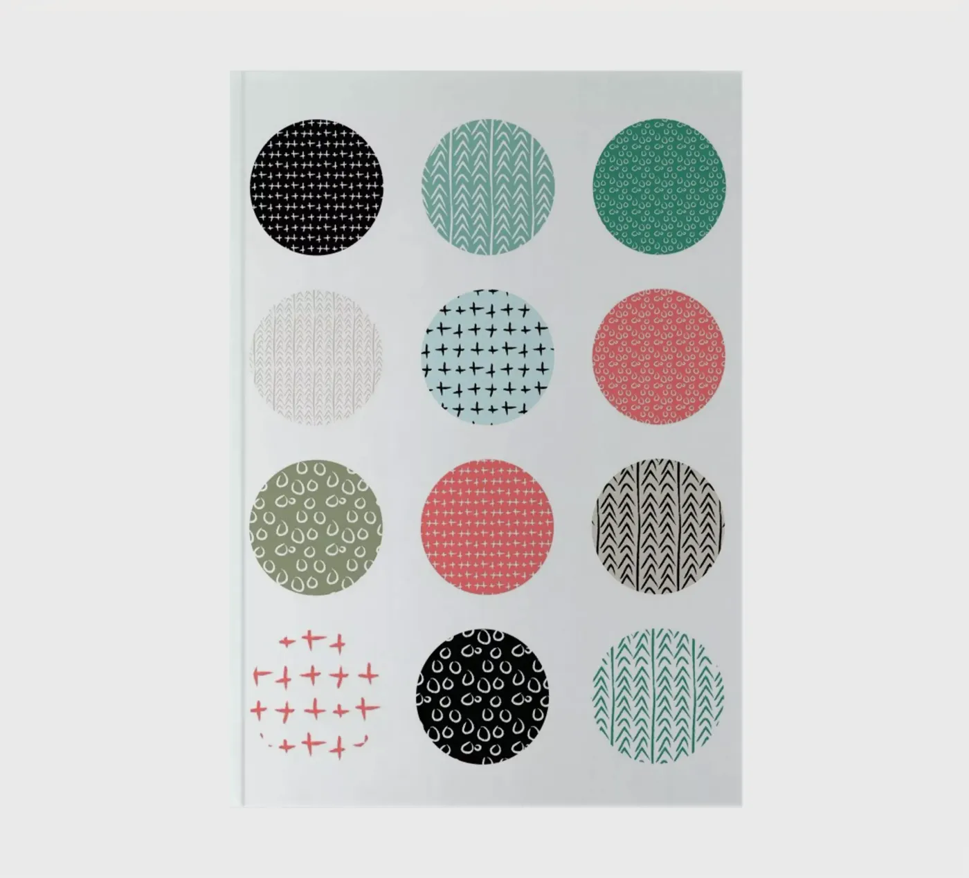 Patterned dots quaderno da Maria Kritzas