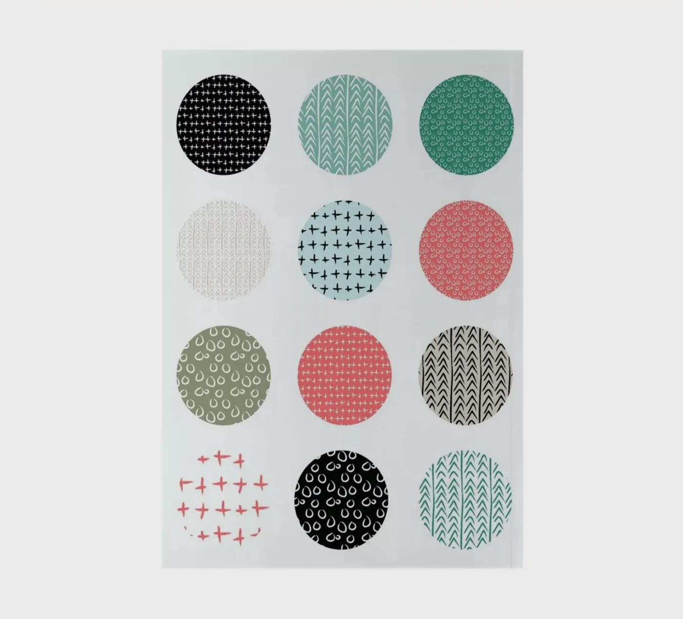 Patterned dots quaderno da Maria Kritzas