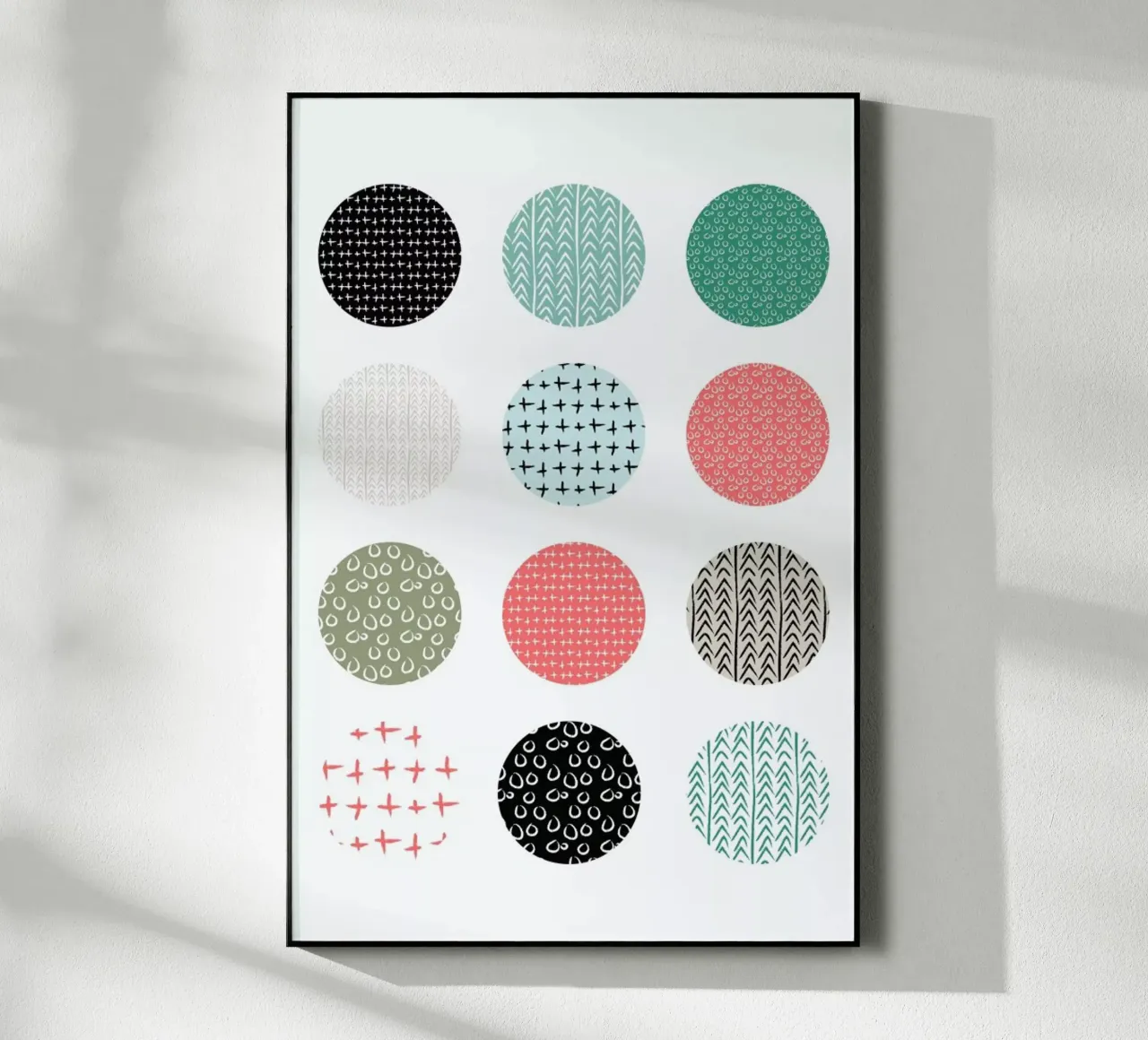 Patterned dots plexiglas de Maria Kritzas