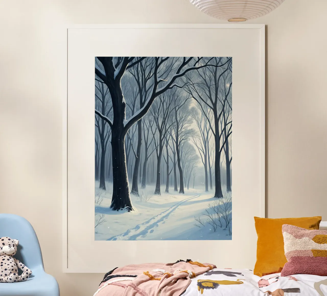 Sussurri di pace invernale poster da Artistic-shop