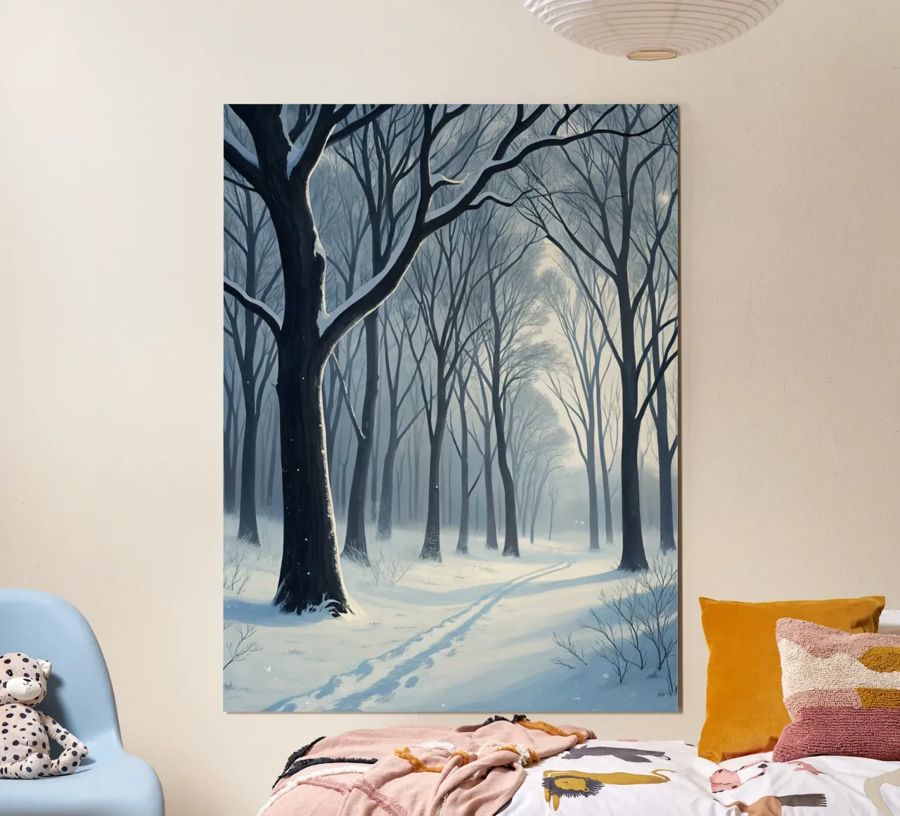 Sussurri di pace invernale poster da Artistic-shop